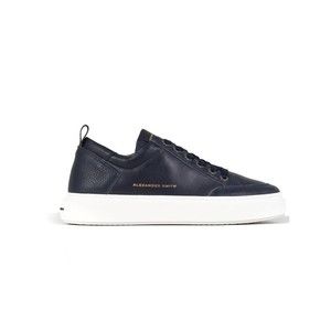 Alexander Smith Casual Blue Cow Leather Sneakers - NWT